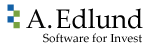 Logo A.Edlund Invest for Excel Datapartner partner